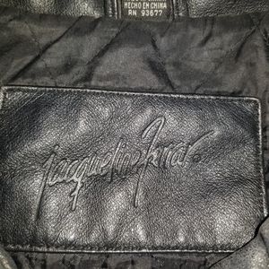 Womens medium leather jacket